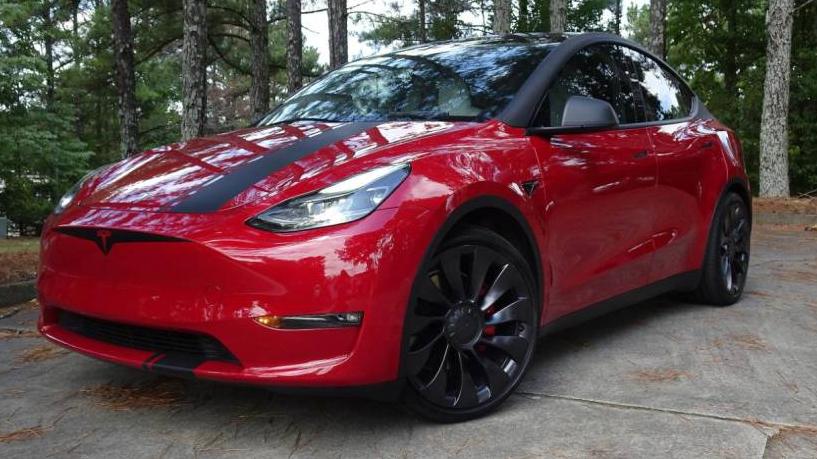 TESLA MODEL Y 2022 7SAYGDEFXNF451581 image